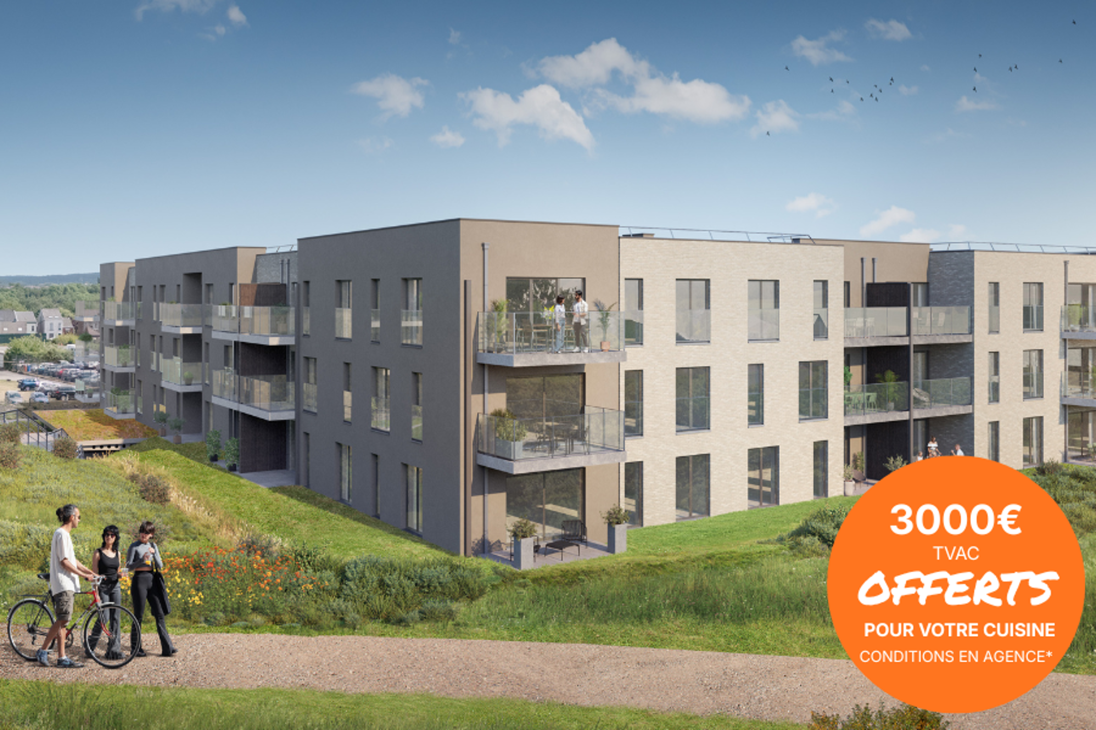 Appartement te koop in Sambreville met 2 slaapkamers - foto 2