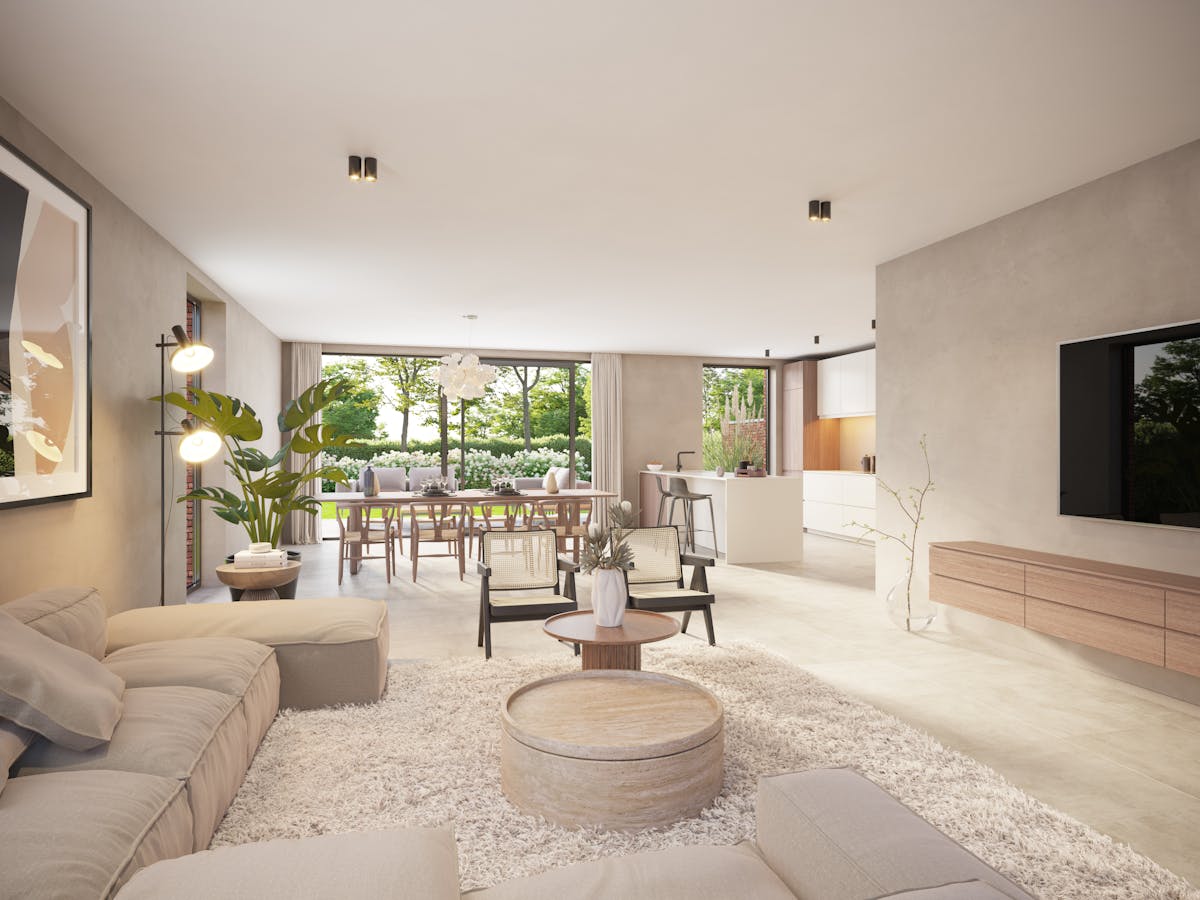 Newly built home on a plot of 3a22ca in picturesque Humbeek! - photo 3