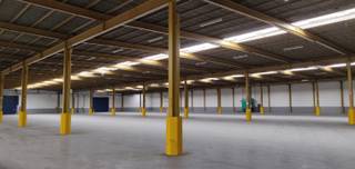 Entrepôt logistique à louer à Sint-Niklaas. La propriété de 2.942 m² a une construction en béton/métal, un toit plat, une hauteur libre de 5-8m,...