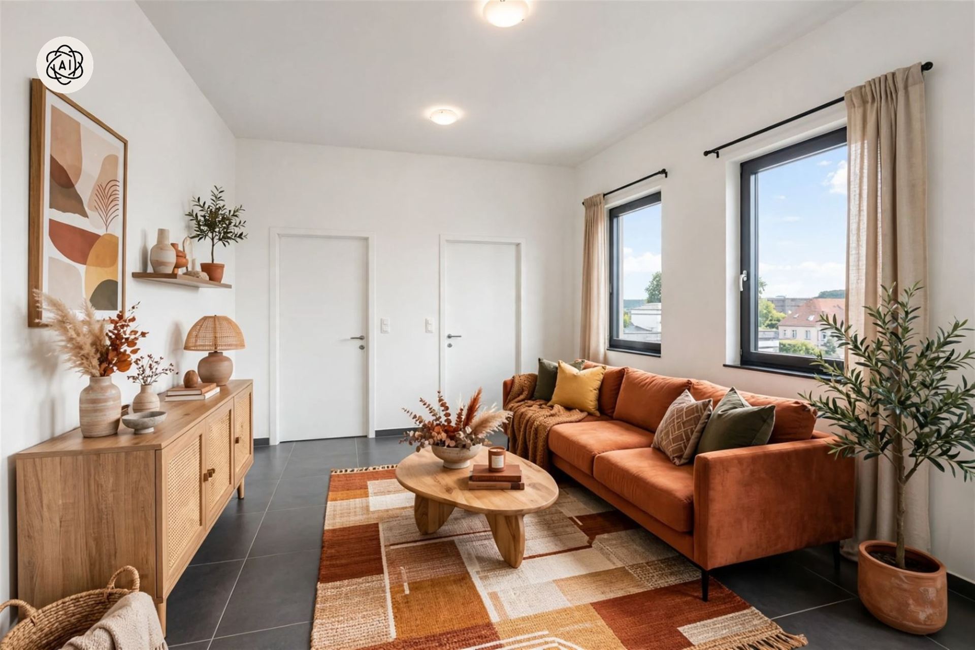 Appartement récent avec 2 chambres et terrasse - photo 5