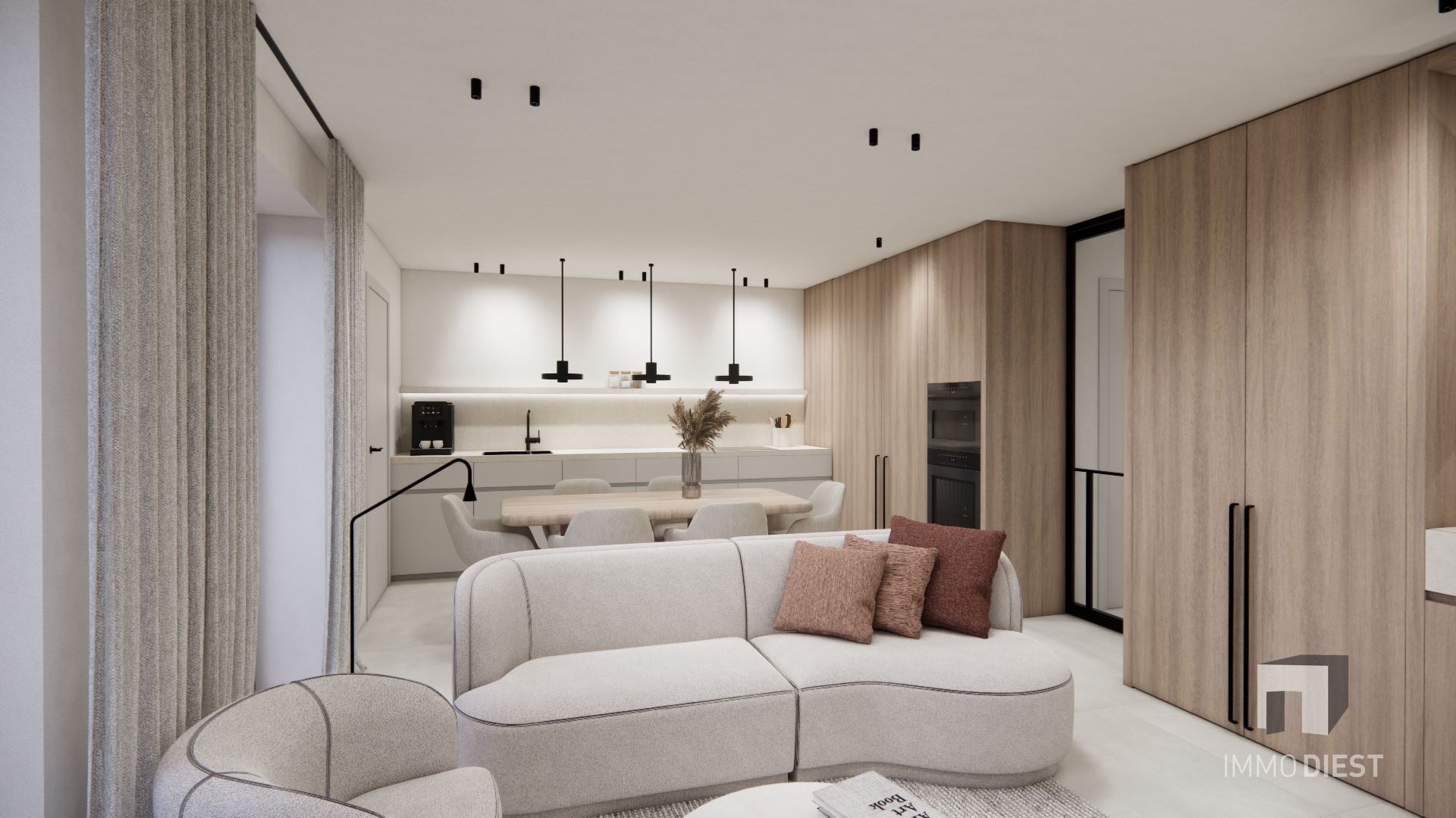 Gelijkvloers app. van 82m2 met 2slpk en 2 ensuite badkamers - foto 2
