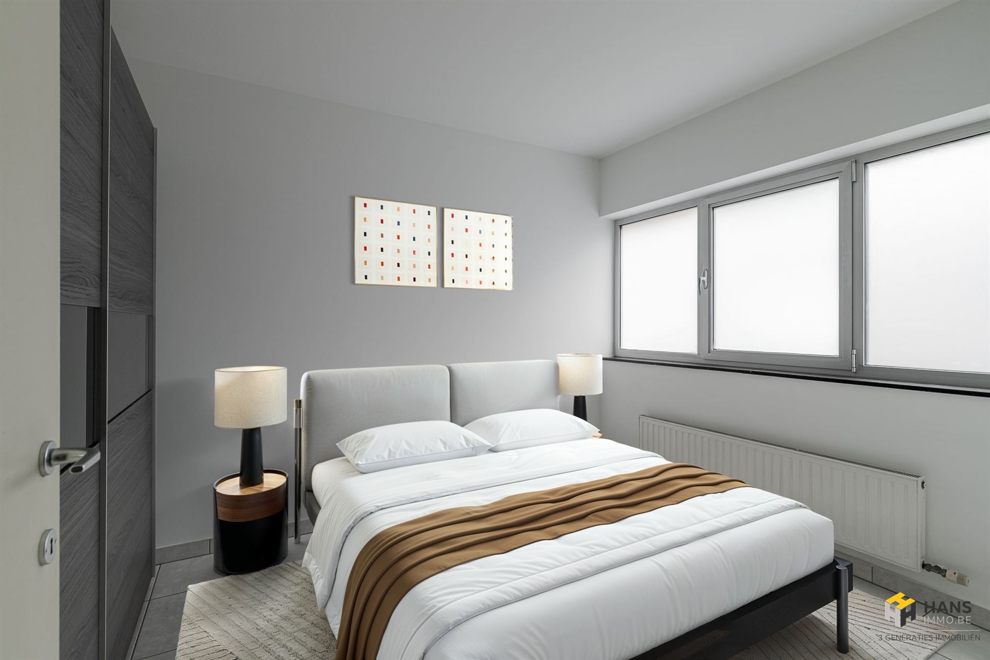 Instapklaar gelijkvloers appartement (86 m²) met 1 slaapkamer en buitenruimte (20 m²) in Stabroek. - foto 4