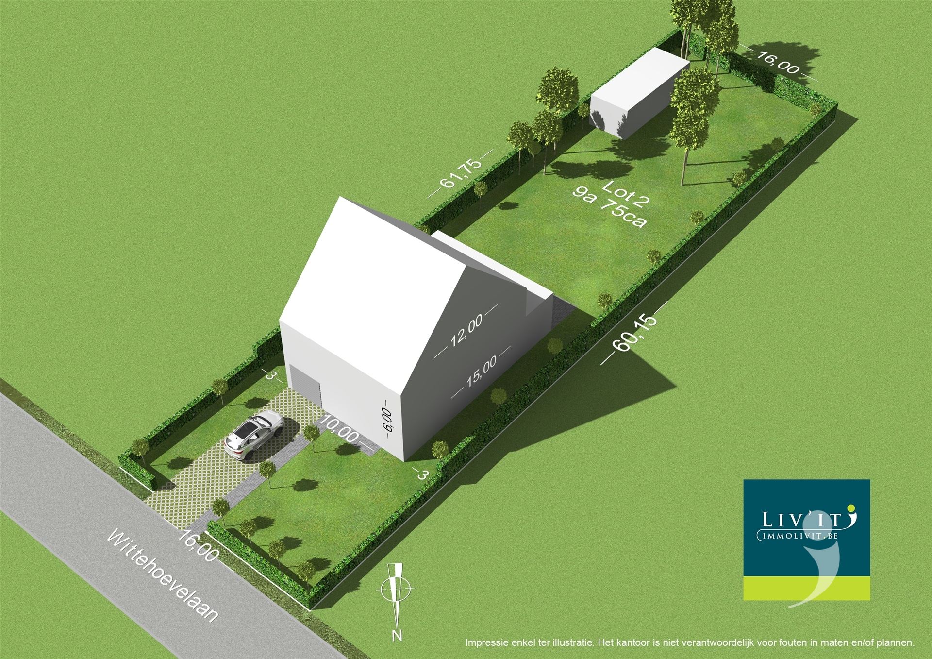 Bouwgrond voor open bebouwing in rustige straat! - foto 5