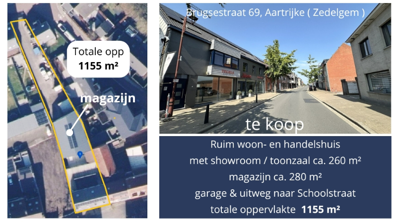 Ruim woon- en handelshuis met loods te koop in Aartrijke Zedelgem - foto 2