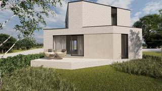 Welkom thuis in uw nieuwbouwwoning!<br />Stap binnen en laat u verrassen door ruimte, licht en eindeloze mogelijkheden. Deze prachtige nieuwbouwwoning biedt een harmonieuze combinatie van modern wooncomfort en een doordachte indeling die volledig op uw levensstijl is afgestemd.<br /><br />Bij binnenkomst wordt u verwelkomd in een lichte en ruime inkomhal, waar u meteen de keuze heeft om een bureau of een gezellige slaapkamer met badkamer te voorzien – een flexibele invulling die past bij uw persoonlijke wensen.<br /><br />Verderop ontdekt u de open keuken en leefruimte, ontworpen voor gezellig samenzijn en ontspanning. De vloeiende overgang tussen keuken en woonkamer maakt dit de ideale plek voor dinners met vrienden, familiebijeenkomsten of een rustige avond thuis.<br /><br />Op de eerste verdieping vindt u drie ruime slaapkamers en één of twee stijlvolle badkamers, waarvan de indeling volledig naar uw voorkeur kan worden aangepast. Een extra badkamer voor extra comfort? Of liever een royale master bedroom met en-suite? De keuze is aan u!<br /><br />Maak deze woning uniek met uw persoonlijke touch.<br />Met kwalitatieve afwerkingen, moderne materialen en oog voor detail straalt deze woning luxe en elegantie uit. Strakke lijnen, verfijnde details en een comfortabele leefomgeving maken dit een thuis waar u trots op kunt zijn.<br /><br />Bent u klaar om uw droomwoning te ontdekken?<br />Neem vandaag nog contact met ons op via Kristof.de.clercq@albert.immo en ervaar zelf het comfort en de mogelijkheden van deze unieke woning.