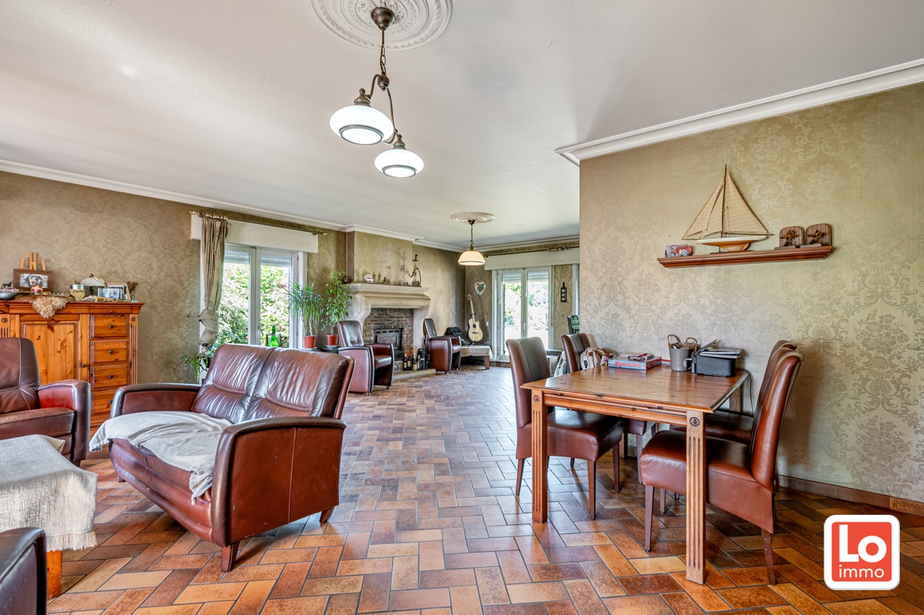 Ruime te renoveren open villa met inpandige garage op een héél rustige toplocatie met open zicht in Lochristi! - foto 5