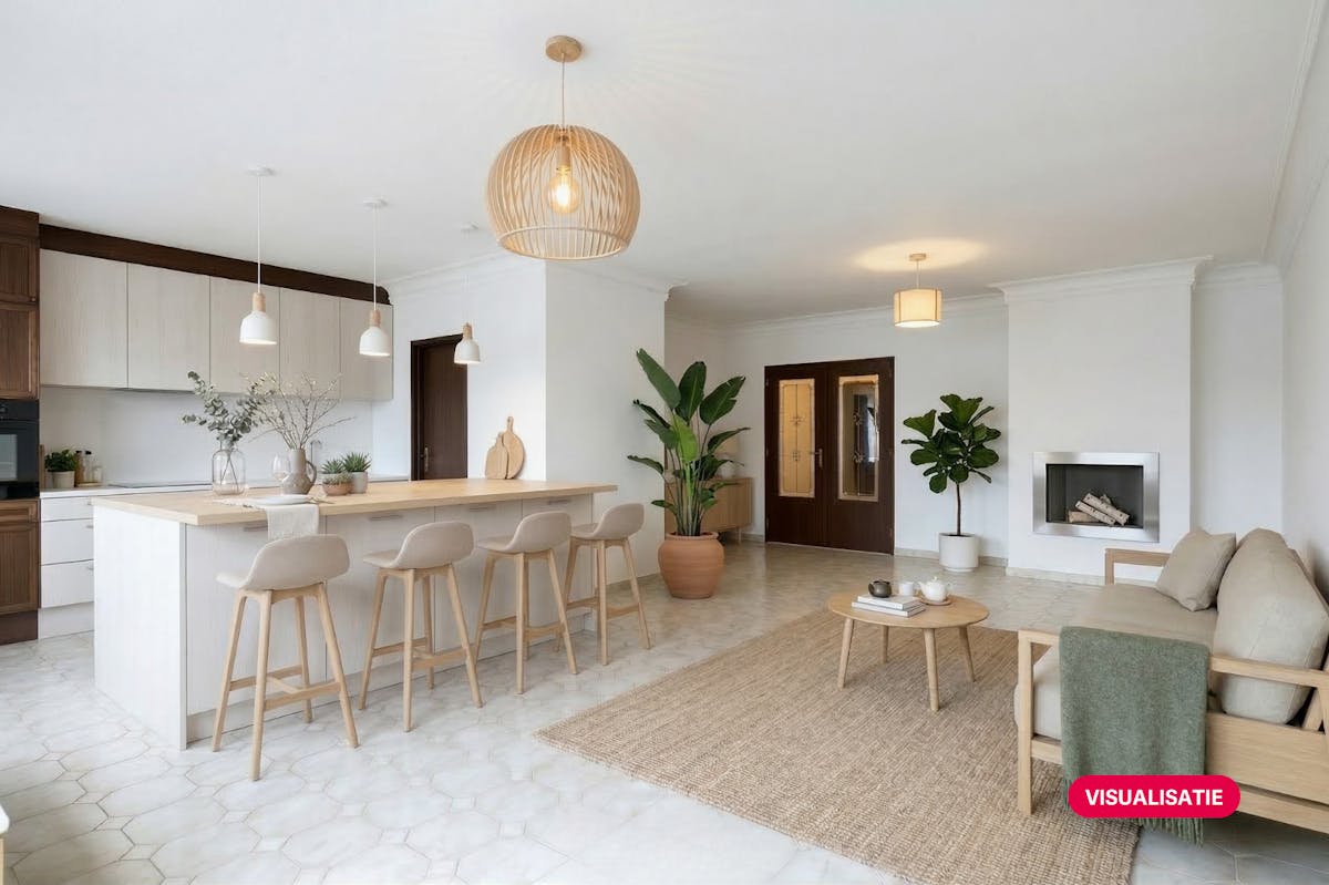 Appartement te koop in Hoboken met 2 slaapkamers, terras en autostaanplaats. - foto 1