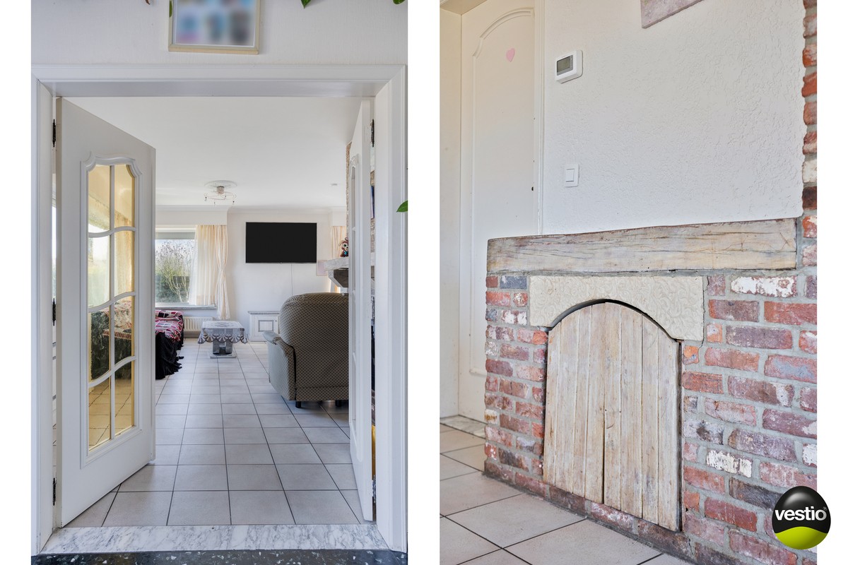 RUIME OPEN BEBOUWING (OB) MET 3 SLAAPKAMERS, GARAGE EN KELDER OP HOEKPERCEEEL VAN 6A67CA. - foto 2