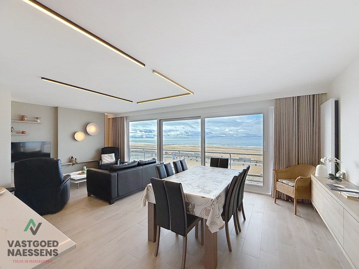 SCHITTEREND VERNIEUWD 3 SLPK APP MET ZICHT OP ZEE EN TERRAS - foto 5