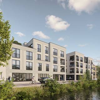 Gebouw 2 app 2.1: Ontdek dit energiezuinige nieuwbouwappartement van 92 m² met 2 slaapkamers in De Branderij, een duurzame en autoluwe woonbuurt nabij het centrum van Kortrijk. Het appartement biedt een doordachte indeling, veel natuurlijk licht en een aangenaam terras van 11 m².<br /><br />Dankzij de geothermische warmtepomp en vloerverwarming geniet je van optimaal wooncomfort, een laag energieverbruik en passieve koeling tijdens de zomermaanden. Bovendien beschikt elk appartement over een private fietsenberging en is er de mogelijkheid om een autostaanplaats aan te kopen.<br /><br />De Branderij combineert een groene leefomgeving met een centrale ligging, vlak bij het kanaal, winkels, horeca en het stadscentrum van Kortrijk.<br /><br />Meer info via www.matexi.be/debranderij of bel naar 056 38 01 67.