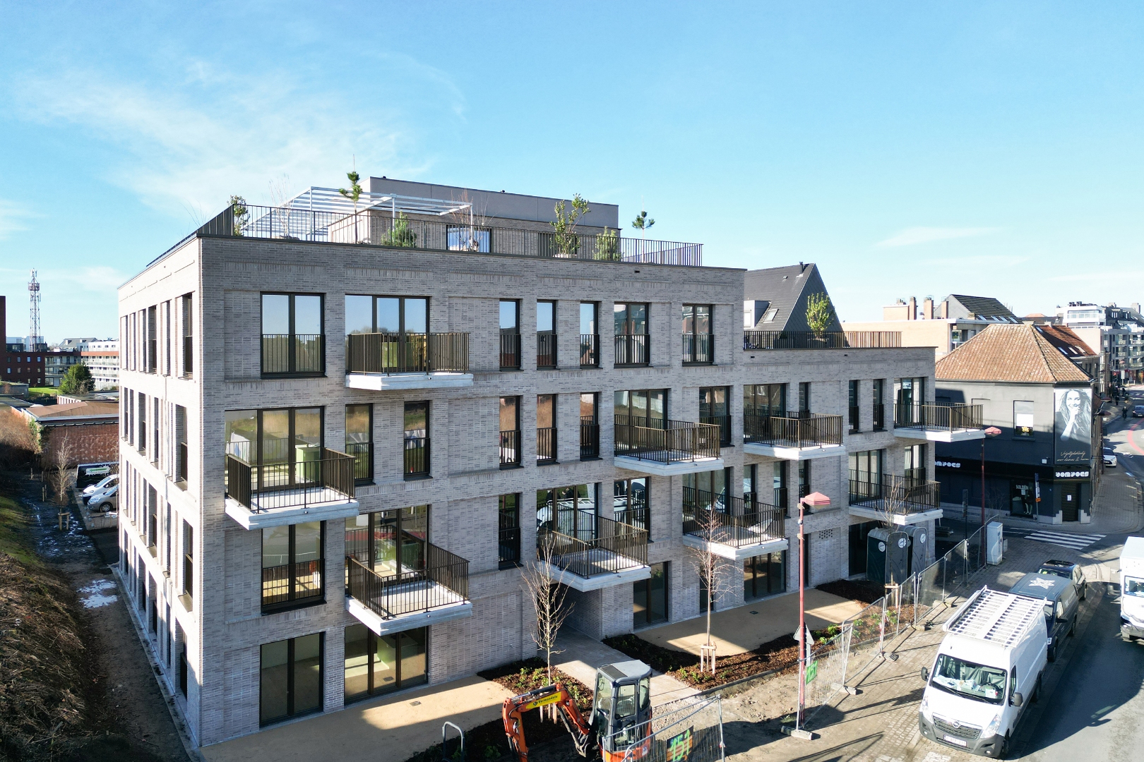 Lichtrijk nieuwbouwappartement met één slaapkamer - foto 1