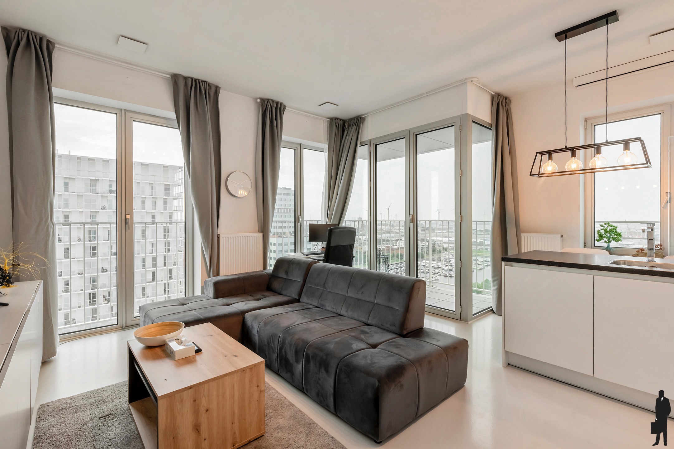 Wonen boven Antwerpen – Exclusief Panorama op de 19e verdieping - foto 4