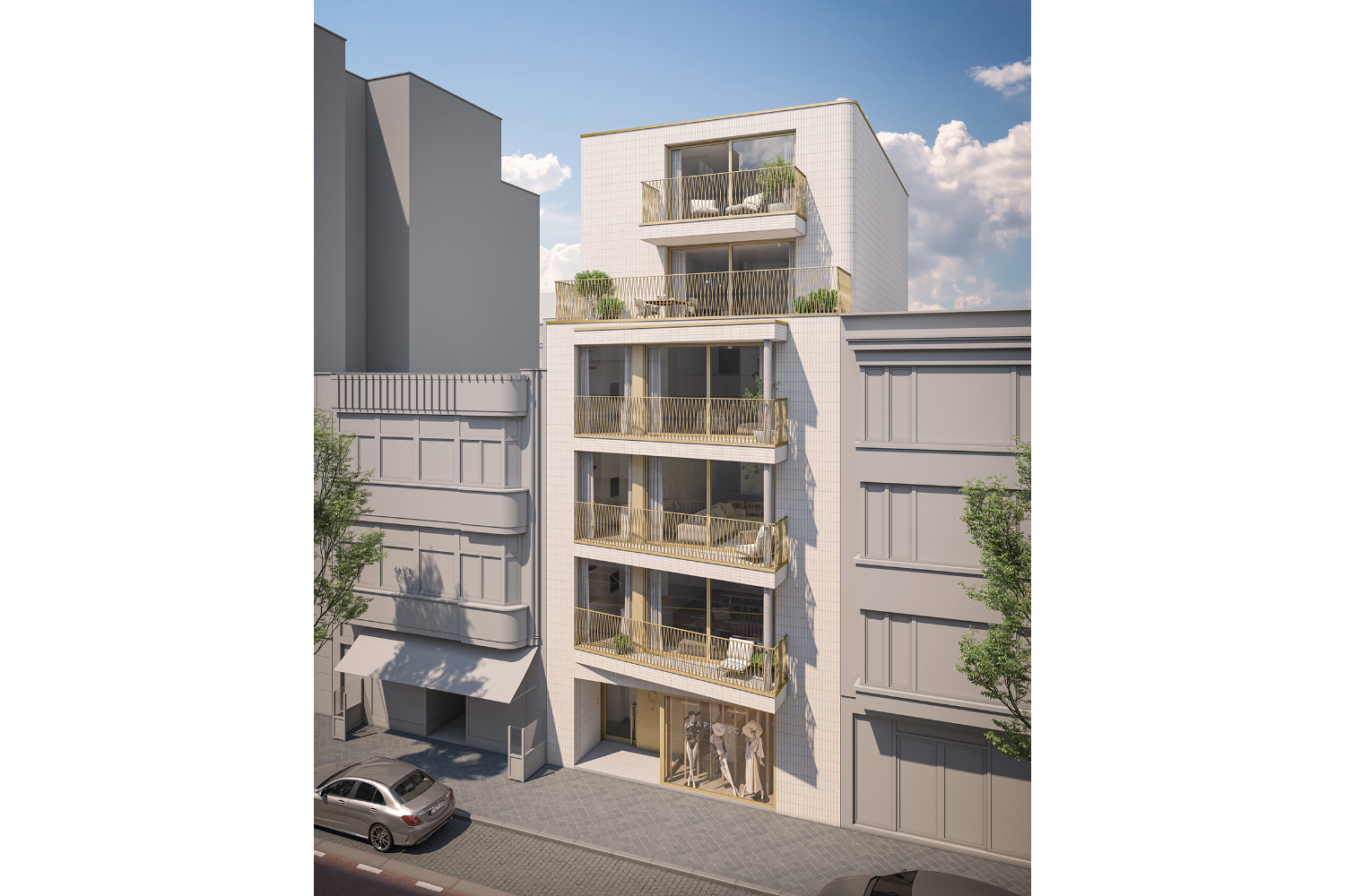 Ruim nieuwbouwappartement met 2 slaapkamers vlakbij het centrum - foto 3