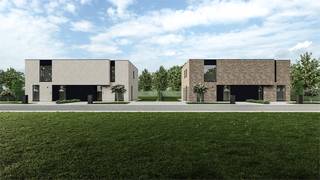 Deze moderne woningen bevinden zich op halfopen percelen van 6a28ca (LOT 1), 4a67ca (LOT2), 6a07ca (LOT 3) en 6a89ca (LOT 4). Hier voorziet...