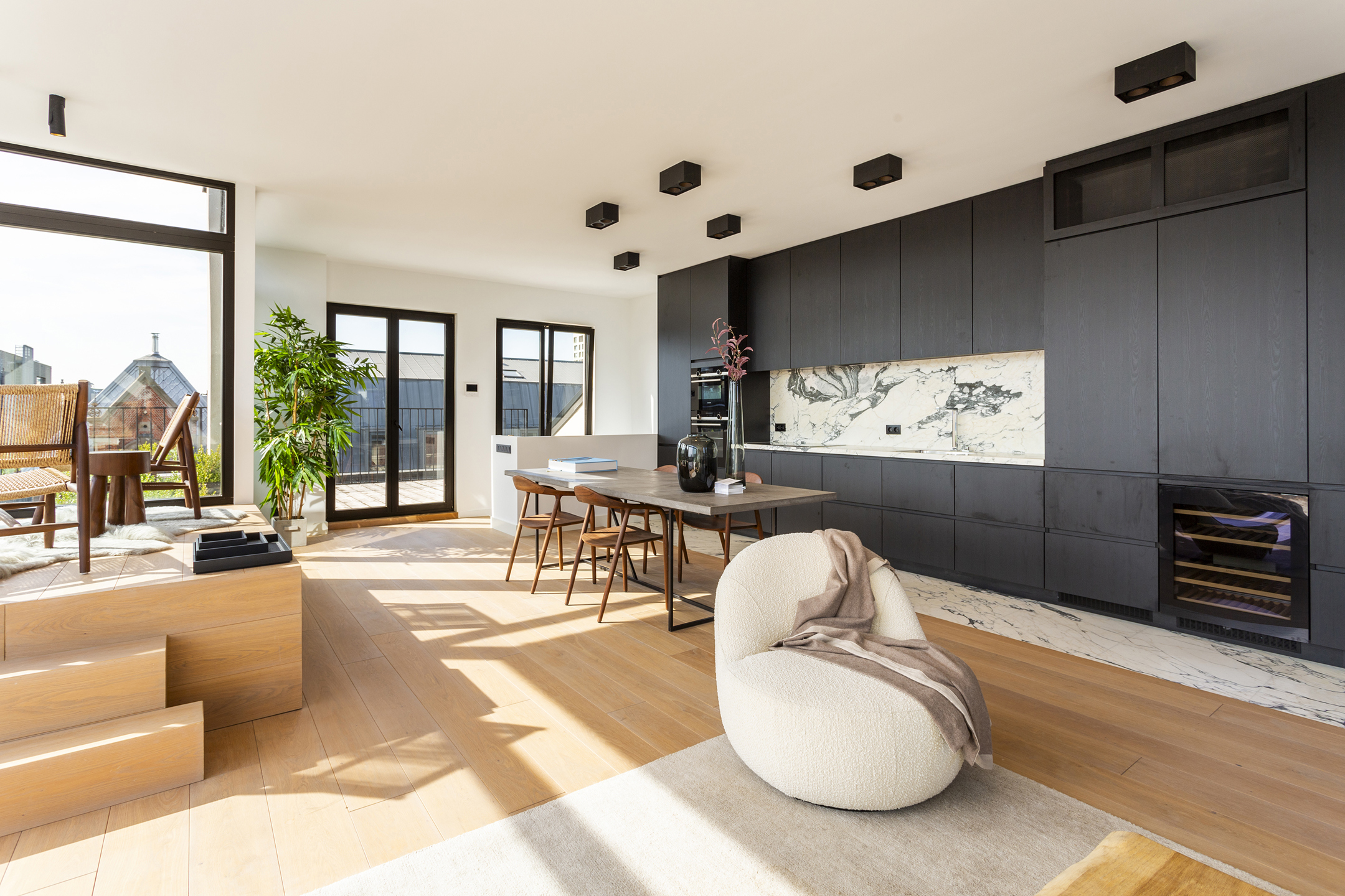 Duplex appartement met ca 100 m² terras - foto 3