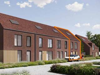 <br />Charmante halfopen woning met een perceel van 299 m². Deze woning telt 3 slaapkamers en is voorzien van een carport en garage/tuinberging. Op het gelijkvloers: inkomhal met gastentoilet, leefruimte en keuken. Op de eerste verdieping: 3 slaapkamers, badkamer en apart toilet. Ook hier is de zolder optioneel af te werken.<br />Meer info? Contacteer ons via 03 808 33 55 of verkoop@wuustwezelhofakker.be<br /> 