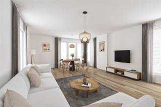 Nog verder af te werken gelijkvloerse woning met 3 slaapkamers in een rustige omgeving Ligging :+ Gelegen in een rustige wijk met enkel doorgaand...