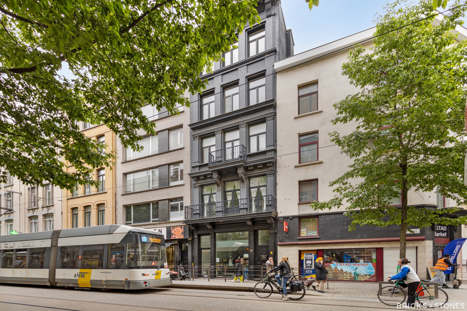 1-slaapkamerappartement met terras in centrum Antwerpen - foto 1