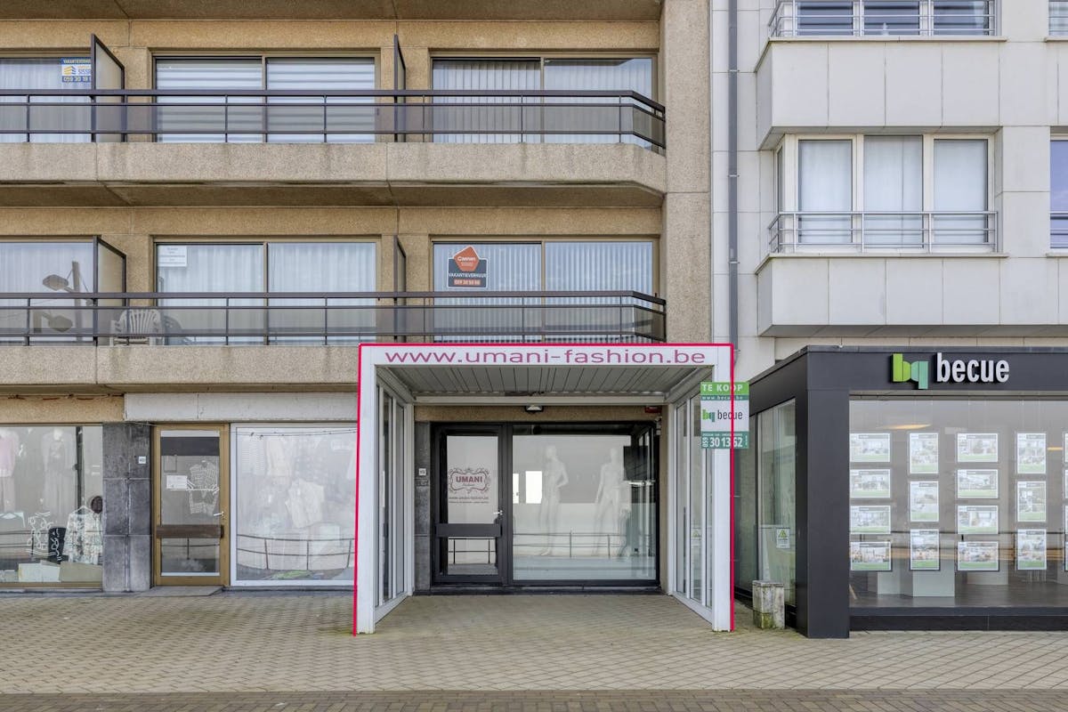Te koop: Handelspand op de Zeedijk van Middelkerke (94 m²) - foto 2