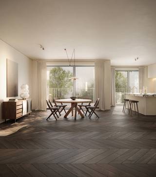 <div>
<div>
<div>
<div>
<p><span>ARENBERG24 - In de historische Arenbergstraat, grenzend aan de bruisende Graanmarkt, verwelkomen we elf exclusieve appartementen, met onder meer een penthouse van </span><span>258 m2 dat zich uitstrekt over de gehele bovenste verdieping.<br /><br />Al de appartementen – met doorzonontwerp – zijn het resultaat van een mooie samenwerking tussen het gerenommeerde Binst Architects en de creatieve hand van interieurarchitect Jim Dierckx. Met een subtiele knipoog naar het rijke verleden van de Arenbergstraat sluit het tijdloos design naadloos aan bij de historische charme van de omgeving. Zowel qua exterieur als interieur wordt elk detail van dit project met zorg ontworpen en verfijnd. De dynamische indeling zorgt ervoor dat u als toekomstige bewoner de configuratie van het appartement kan aanpassen naar eigen wens. Ook bent u vrij in de keuzes van de afwerking van het appartement conform het lastenboek.<br /></span><span>Alle appartementen zijn tevens uitgerust met een ruim terras, dat fungeert als het ideale verlengstuk van de binnenruimte en uitkijkt op de prachtig aangelegde binnentuin</span><span>. </span><span>Deze groene parel, doordacht ontworpen als een echte stadsoase, is rijk aan klimplanten en indrukwekkende meerstammige bomen die schaduw en sereniteit brengen. Hier vind je de perfecte balans tussen </span><span>natuur en stadsleven. Een oase van rust in het hart van de bruisende stad. Verder zorgen duurzame keuzes (individuele warmtepompen, zonnepanelen en doorgedreven isolatie) dat het project Arenberg24 zorgt draagt voor de toekomst. <br /><br /></span><span>Een ondergrondse parkeergarage is, ontegensprekelijk, een enorm voordeel in het centrum van Antwerpen.</span></p>
<p><span> </span></p>
</div>
</div>
</div>
</div>