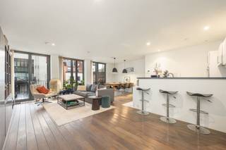 <p><span>Trendy apartment in historic city center</span></p><p><span> </span></p><p><span>A trendy apartment with terrace and lots of light. Living room on parquet floor with separated desk-loft corner (Can also serve as 2nd bedroom if necessary). </span></p><p><span>Open kitchen equipped with appliances. Storage room. Separate toilet. </span></p><p><span>Bathroom with shower in bath. </span></p><p><span>1 spacious bedroom. </span></p><p><span> </span></p><p><span>Additional's: </span></p><ul><li><span>Lovely terrace overlooking beautifully landscaped courtyard garden.</span></li><li><span>Favorable EPC</span></li><li><span>Electricity conform</span></li><li><span>Indoor parking possible to purchase for €27,000,- (not required)</span></li></ul>