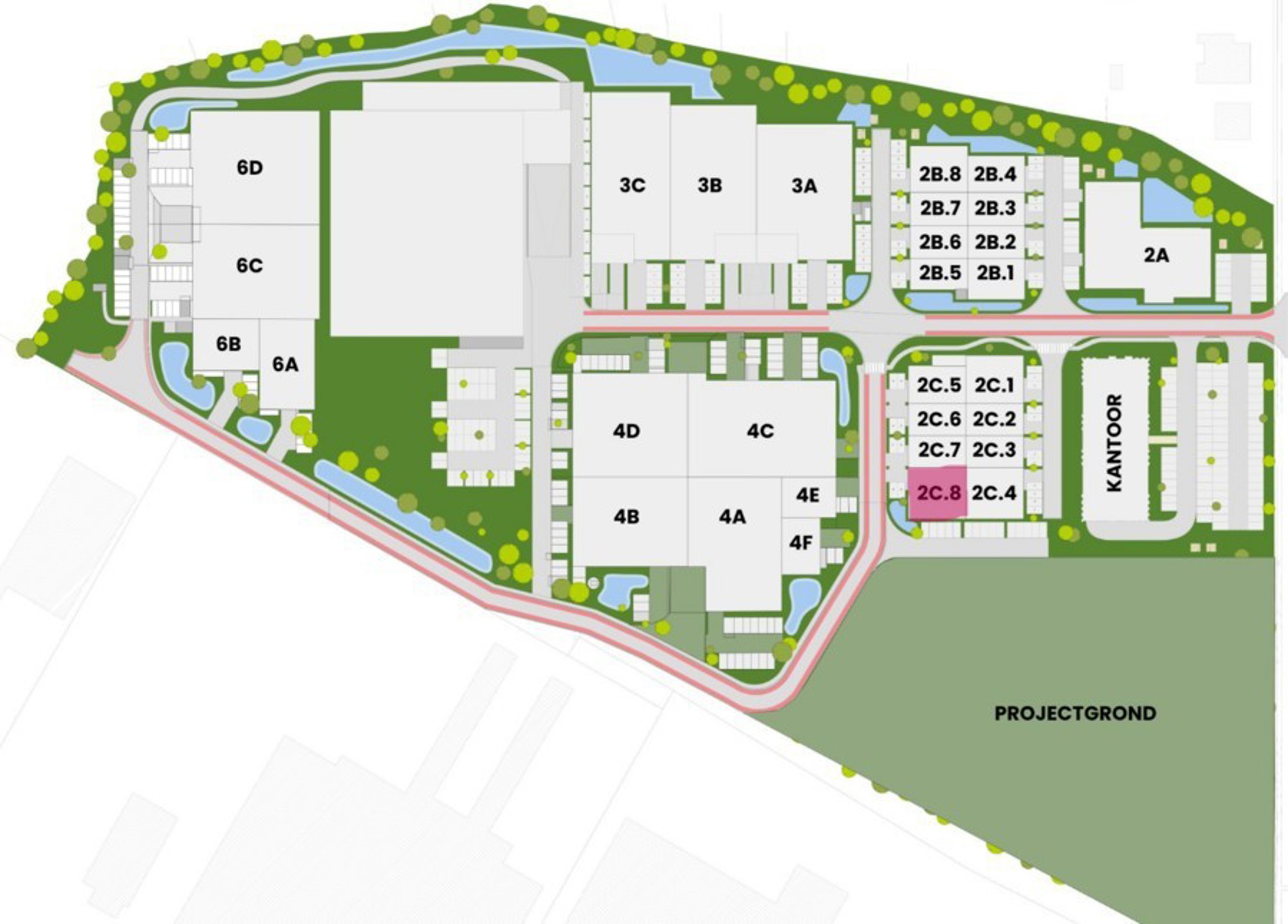 Nieuw magazijn Unit 8A te huur in KMO Park "Cesar Business Park" - foto 4