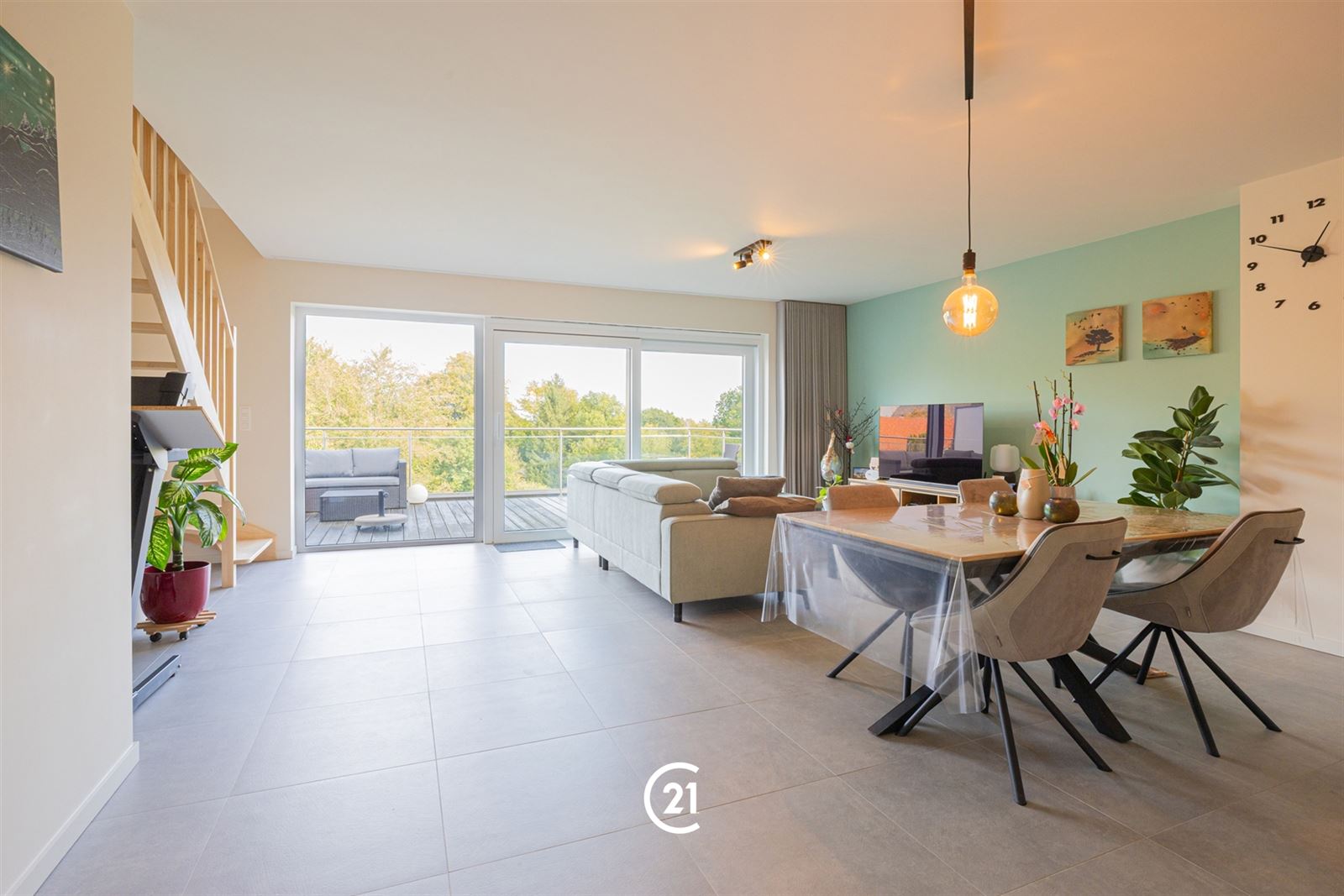 Prachtig duplexappartement met 3 kamers en groot terras met subliem uitzicht - foto 5