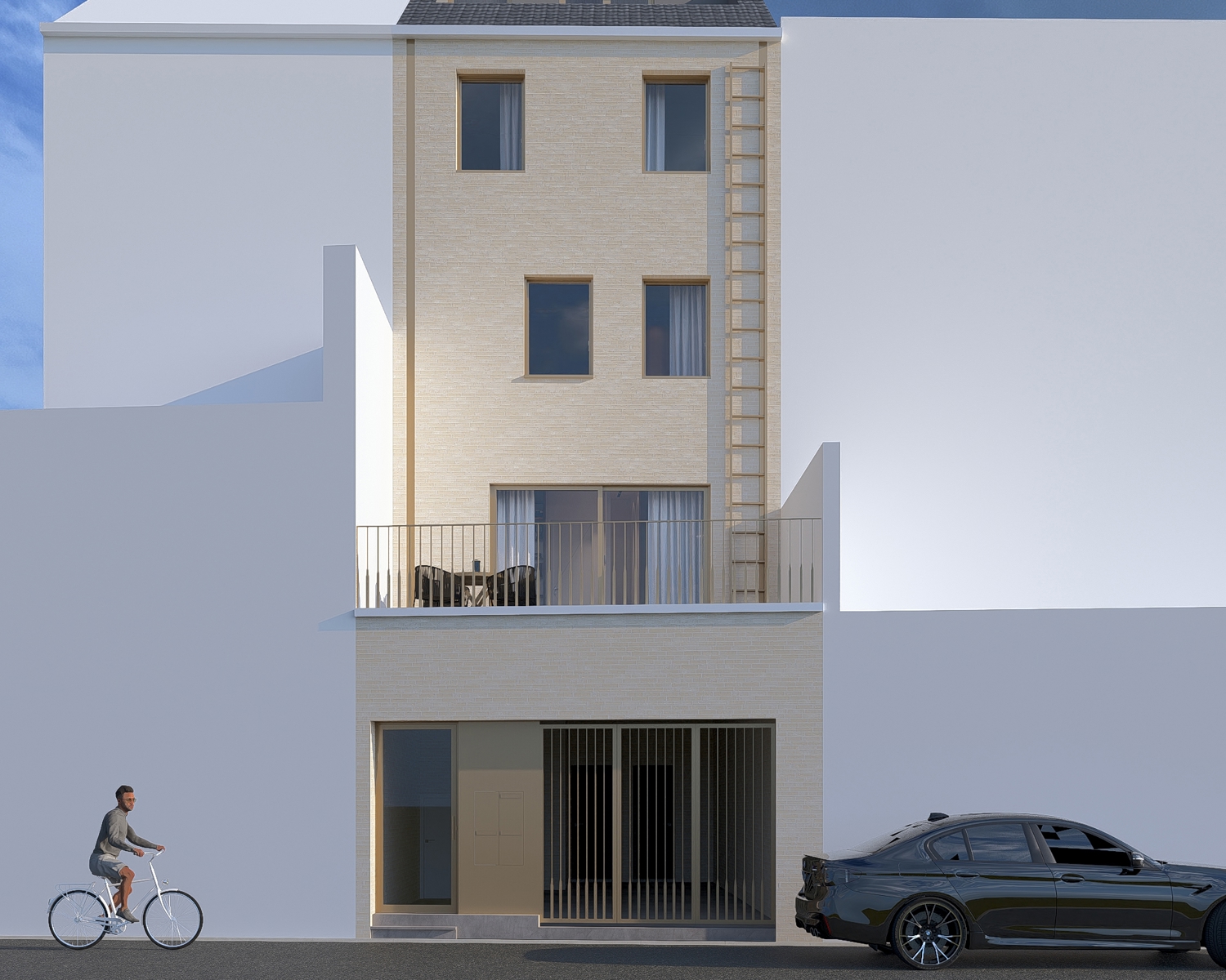 Kleinschalige nieuwbouw studentenresidentie - foto 2