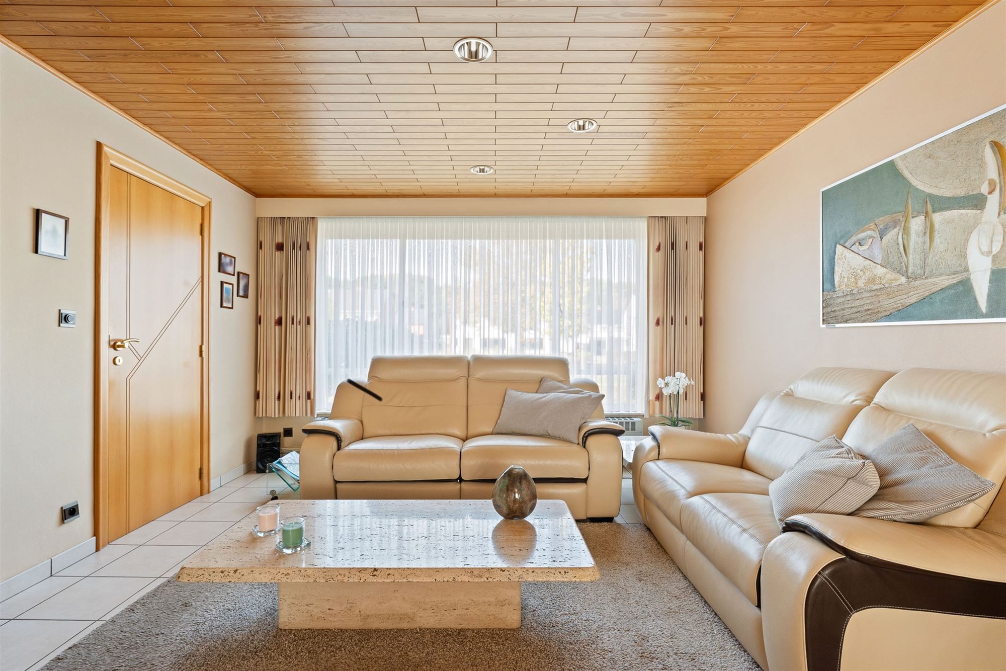 GOED ONDERHOUDEN WONING MET 3 SLAAPKAMERS OP EEN ZONNING GEORIËNTEERD PERCEEL TE PAAL - foto 4