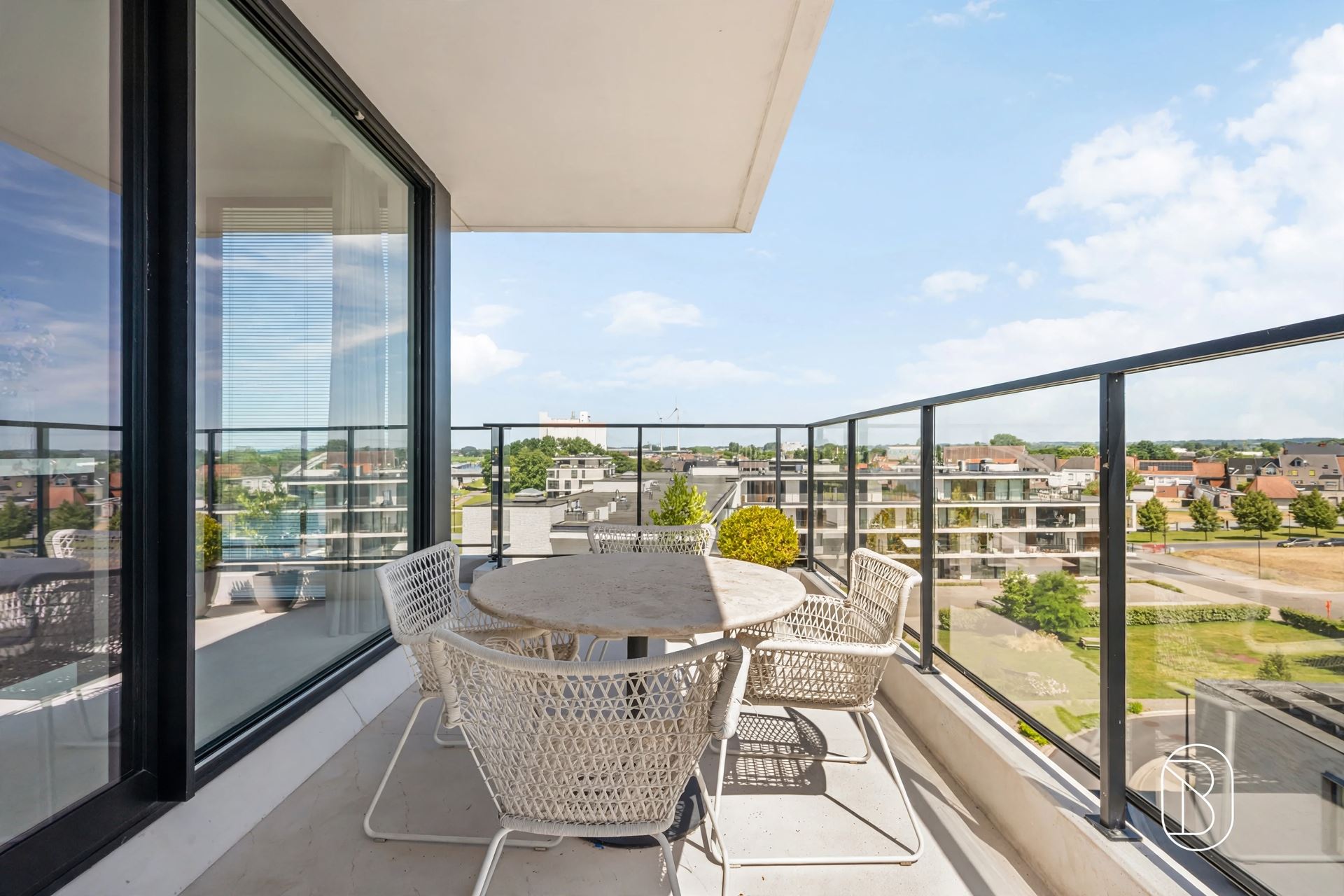 Subliem afwerkt penthouse met zicht op de Leie - foto 5