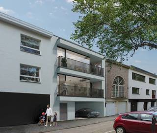 <p><strong>6 % B.T.W. mogelijk (onder voorwaarden)<br /><br />In het exclusieve nieuwbouwproject Parkhof: een appartement op de eerste verdieping van ca. 111 m² met 3 slaapkamers, mooi terras en hoogwaardige afwerking.<br /><br />Gelegen op een steenworp van het bruisende centrum en tegenover het Park van Brasschaat, combineert Parkhof het beste van twee werelden: levendige stad en de rust van het groen. Moderne en tijdloze elegantie is alom vertegenwoordigd in dit hoogwaardig en exclusieve high-eind afgewerkte nieuwbouw appartement.</strong><br /><br /><strong>Voorziene indeling:</strong><br />- Een <strong>inkomhal </strong>met gastentoilet en handenwasser<br />- Een <strong>ruime leefruimte</strong> met <strong>open keuken</strong> als standaard voorzien van kolomkasten in Kalina melamine, composieten werkblad en inbouwtoestellen, en toegang tot het <strong>terras (met terrasberging)</strong><br />- Een achterliggende <strong>berging </strong>met aansluiting voor wasapparatuur<br />- Een <strong>hoofdslaapkamer </strong>met <strong>eigen badkamer</strong><strong> </strong>met ligbad, toilet en lavabo<strong><br /></strong>- Een <strong>tweede en derde slaapkamer </strong><br />- Een <strong>douchekamer </strong>met inloopdouche en lavabo<br /><br /><strong>De indeling, kan indien gewenst aangepast worden (mits eventuele meerprijs).</strong><br /><br /><strong>Algemeen:</strong><br />- E-peil van max E20:<strong> energiezuinig </strong>en toekomstbestendig<br />-<strong> Vloerverwarming/passieve vloerkoeling </strong>voor optimaal comfort<br />- <strong>Balansventilatiesysteem D </strong>met <strong>warmterecuperatie</strong><br />- Uitstekende <strong>thermische </strong>en <strong>akoestische isolatie</strong><br />- Privatieve <strong>zonnepanelen </strong>voor een lagere energiefactuur<br />- <strong>3 privatieve fietsenstallingen</strong> inbegrepen en zijn toegewezen per appartement<br />- Ondergrondse<strong> autostaanplaatsen</strong> beschikbaar<br />- Afwerkingsbudgetten voorzien voor keuken, sanitair en vloerbekleding: keuzes mogelijk mits meerprijs<br />- Duurzaam regenwaterrecuperatiesysteem<br /><br />De in natuurstenen gevel wordt in verstek uitgevoerd: de toon van de afwerkingsgraad is gezet. Er is ontzettend veel aandacht besteed aan de akoestiek wat rust en comfort geeft. Openheid alom zowel aan de voor-als achterzijde dankzij de grote raampartijen. Naar energie wordt de lat bijzonder hoog gelegd. Dit project is een voorloper op de norm: geothermie wordt nl. zelden in nieuwbouwappartementen toegepast : u scoort boven de opgelegde norm m.a.w. Ventilatiesysteem D, privatieve zonnepanelen, regenwaterrecuperatie welke intensief wordt toegepast (waardoor er geen druppel verloren gaat) heeft allen zijn invloed op uw verbruikskosten maar op ook de planeet.<br /><br />Maak uw afspraak om het project persoonlijk te bespreken bij ons op het kantoor te Brasschaat. Wij maken graag tijd voor u.</p>