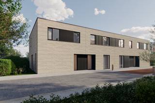 Deze moderne woningen bouwen we in Breendonk, deelgemeente van Puurs Sint-Amands. Je woont er vlak bij het centrum met winkels, horecazaken en openbaar vervoer. De basisschool vind je op amper 250 meter. Via de A12 rijd je vlot naar Antwerpen (30 minuten) en naar Brussel. Naast het Fort van Breendonk geniet je ook in het Hof van Coolhem van een mix van natuur en cultuur.
De woningen beschikken over: een inkomhal met toilet, een ruime woon- en eetkamer met veel lichtinval, een -naar eigen keuze ingerichte- open keuken, een berging, 3 slaapkamers, een functionele badkamer, een afzonderlijk toilet en berging/dressing boven. In de tuin wordt het volop genieten! Elke woning beschikt overigens over een ruime garage (inbegrepen in de prijs), te bereiken via een handige uitweg aan de achterzijde van de tuin. Comfort en gemak binnen handbereik!
Je kiest zelf de afwerkingsmaterialen voor keuken, badkamer, vloeren en binnendeuren (in de prijs inbegrepen). Zo kan je wonen zoals jij het zelf wilt.
Het gebruik van een warmtepomp in combinatie met vloerverwarming en zonnepanelen zorgt ervoor dat jouw toekomstige energiefactuur onder controle blijft (E10).
Contacteer ons en ontdek alle mogelijkheden!