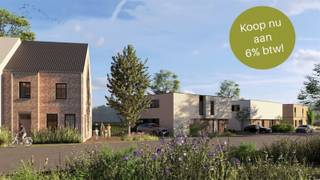 <p><span>Groenkloosterstraat 61 - Woning 7</span></p><p><span> </span></p><p><span>Deze woning in pastorijstijl wordt gebouwd op een perceel van 3a51 en heeft een bewoonbare oppervlakte van 155 m².</span></p><p><span> </span></p><p><span>Op het gelijkvloers bevinden zich de inkomhal, gastentoilet en open keuken met leefruimte die uitgeven op het zonnig terras met tuin.</span></p><p><span>De eerste verdieping beschikt over een 2e toilet, berging, 3 slaapkamers en een badkamer.</span></p><p><span>Er is ook een vaste trap naar de zolder.</span></p><p><span>Wij leveren de woning af met een gunstig Epeil van E30.</span></p><p><span> </span></p><p><span>Aankoopmogelijkheden:</span></p><p><span>- SLEUTEL OP DE DEUR: De afwerking van de vloeren, keuken, badkamer en binnendeuren kan volledig naar eigen smaak gekozen worden volgens ons lastenboek.</span></p><p><span>- CASCO +: De woning zal afgewerkt worden tot aan de pleisterwerken en de chape, exclusief afwerking van vloeren en trapbekleding, keuken en toestellen, sanitaire toestellen, binnendeuren. </span></p><p><span> </span></p><p><span>(**) terras- en tuinafwerking zijn niet inbegrepen.</span></p>