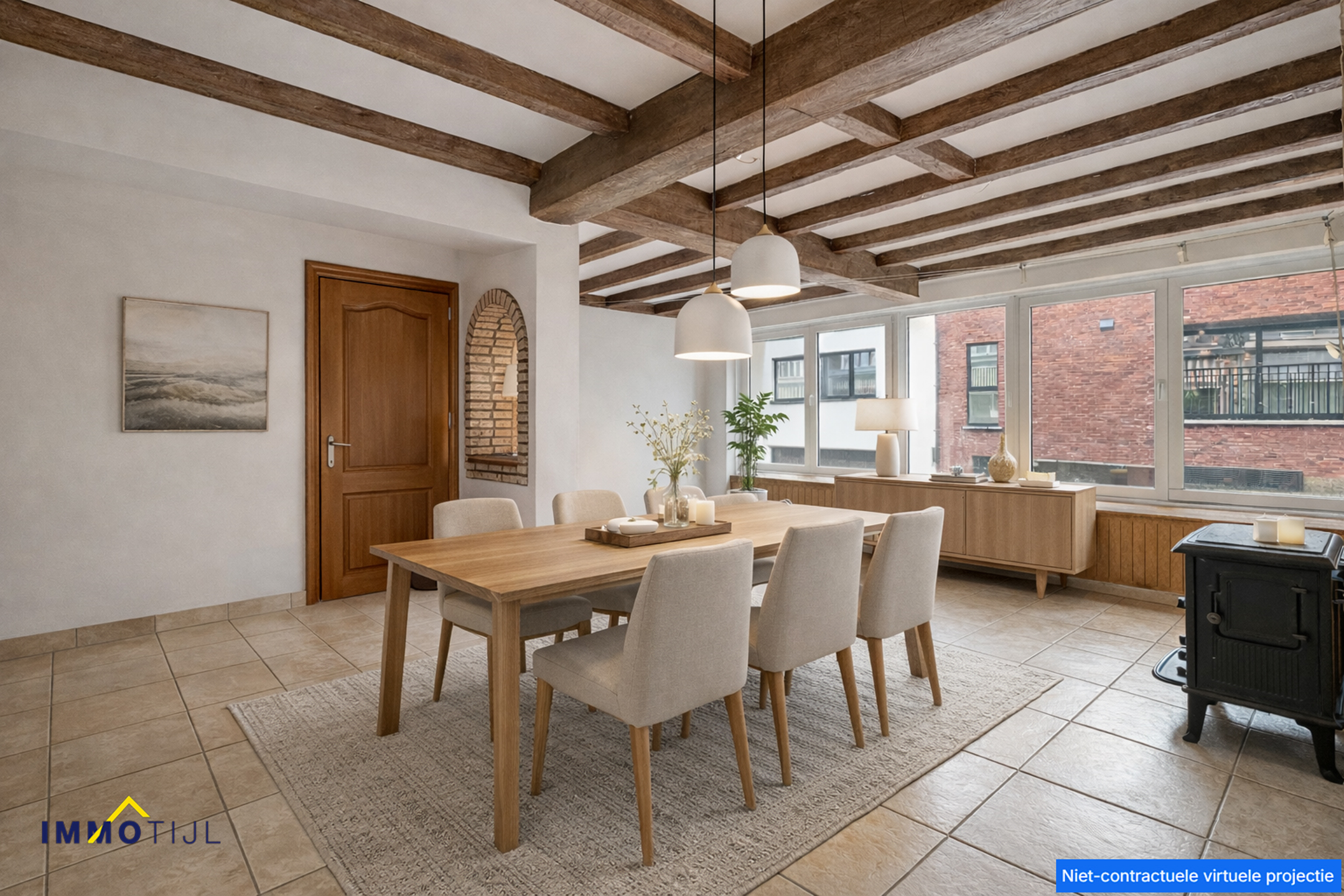 Ruime, karaktervolle woning met garage in centrum Aalst! - foto 3