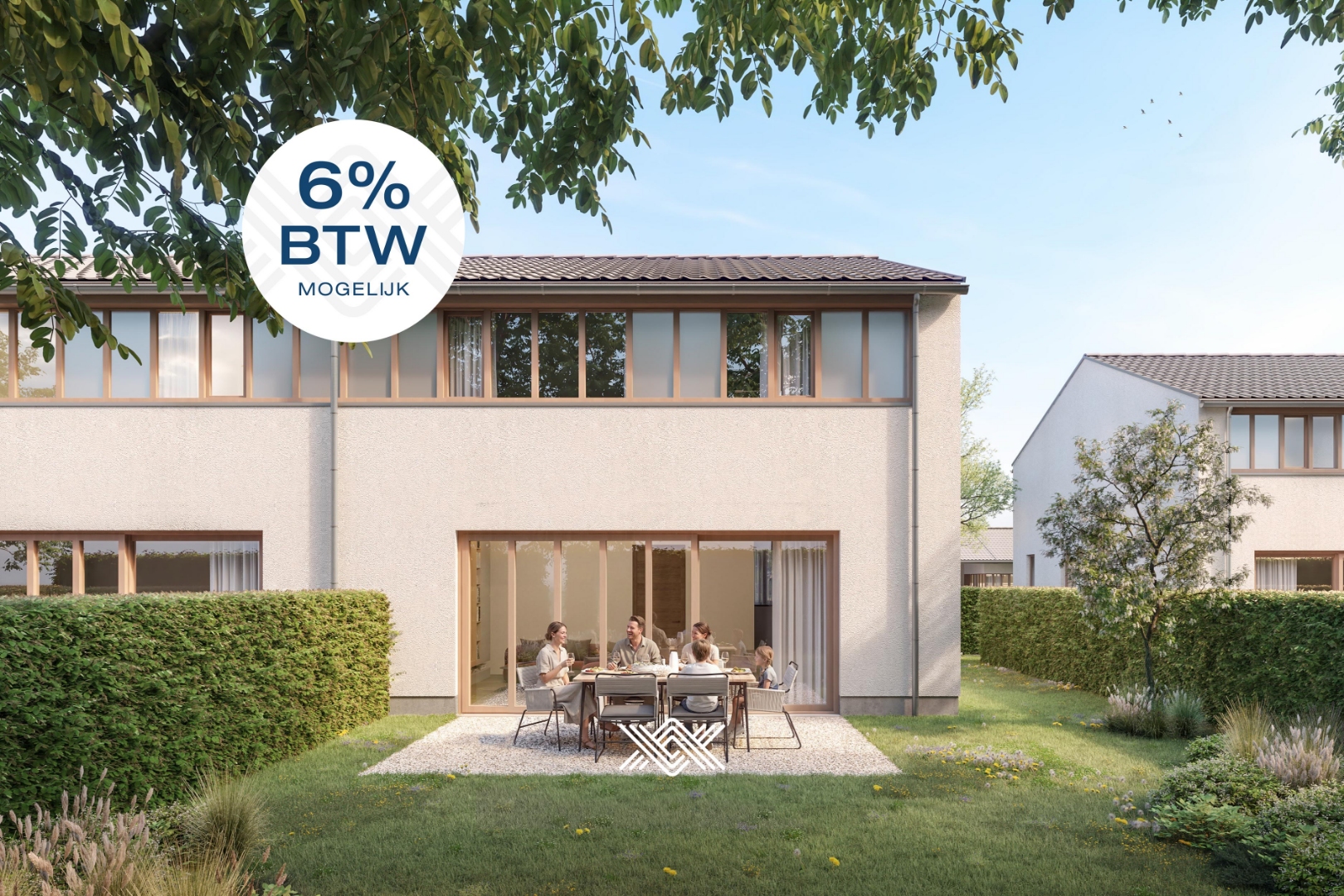 Schakelwoning met 3 slaapkamers en tuin met zonneterras - foto 1