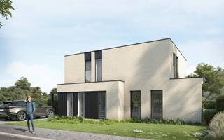 Langs de Hovaerestraat (lot 2) in Koekelare realiseren ze deze moderne, tijdloze woning. Je woont er op een boogscheut van het centrum, op wandelafstand van winkels, scholen en openbaar vervoer. Even uitwaaien in de natuur? Dat kan in het nabijgelegen Koekelarebos en Arboretum.<br /><br />Deze verrassend ruime, energiezuinige nieuwbouwwoning omvat: een inkomhal met toilet, een gelijkvloerse berging, een ruime woon- en eetkamer met veel lichtinval, aansluitend een -naar eigen keuze ingerichte- open keuken, een gelijkvloerse slaapkamer en douchekamer, 3 slaapkamers op de verdieping, een badkamer (met bad, inloopdouche en dubbele wastafel), een afzonderlijk toilet en berging boven. Je kiest zelf de afwerkingsmaterialen voor keuken, badkamer, vloeren en binnendeuren. Zo kan je precies wonen zoals jij het zelf wilt. De woning heeft een ruime tuin om volop te genieten!<br /><br />Het gebruik van een warmtepomp, in combinatie met vloerverwarming en zonnepanelen zorgt ervoor dat jouw toekomstige energiefactuur onder controle blijft (E10).<br /><br />Een kijkje nemen? Contacteer ons voor meer informatie.<br /><br />Deze prijs is exclusief de bijkomende kosten. Op de bouwgrond betaal je registratierechten (12% in Vlaanderen) en ereloon notaris. Op de constructie 21 % btw