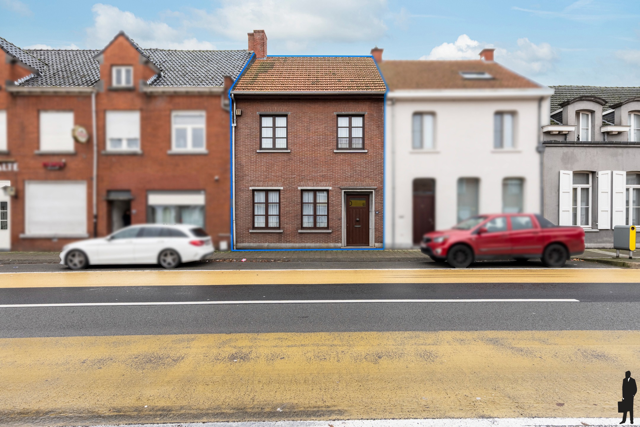 Woning met tuin, centraal gelegen in Poppel dorp. - foto 1