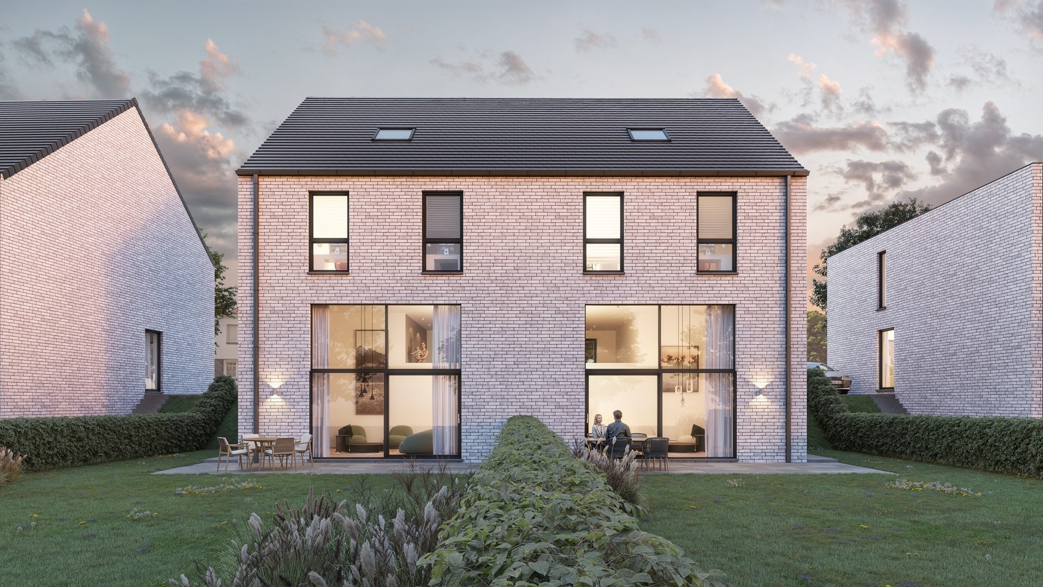 Moderne split-level woning | veel lichtinval, zicht op groen - foto 2