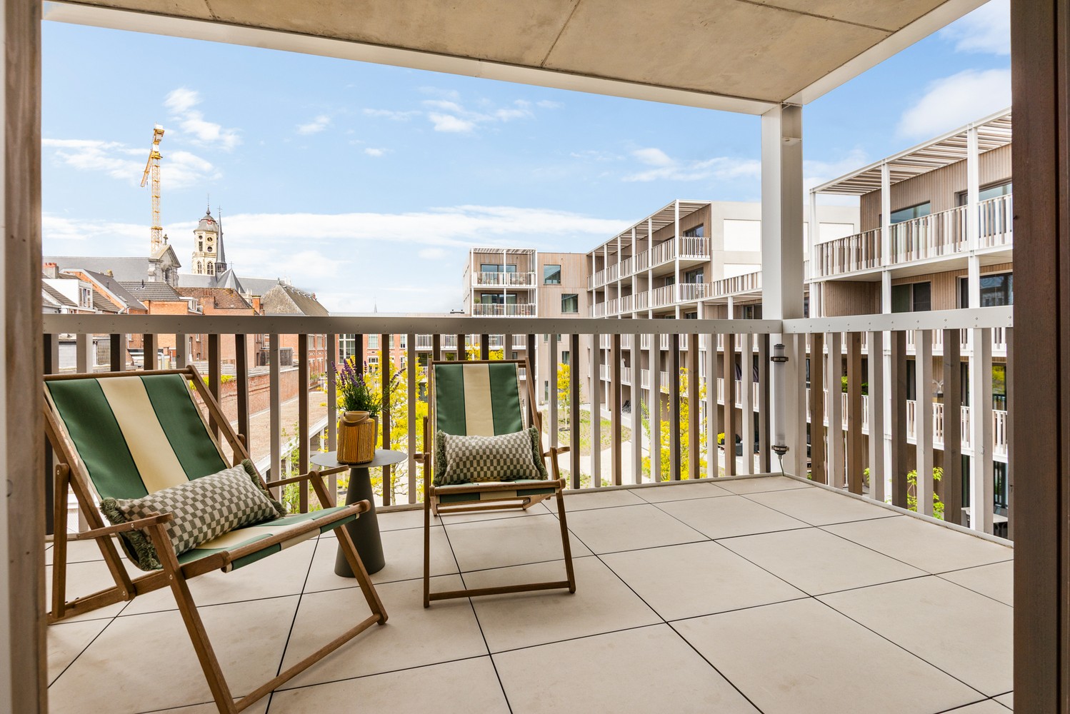 1-slaapkamerappartement met groot terras – De Lesselier - foto 2