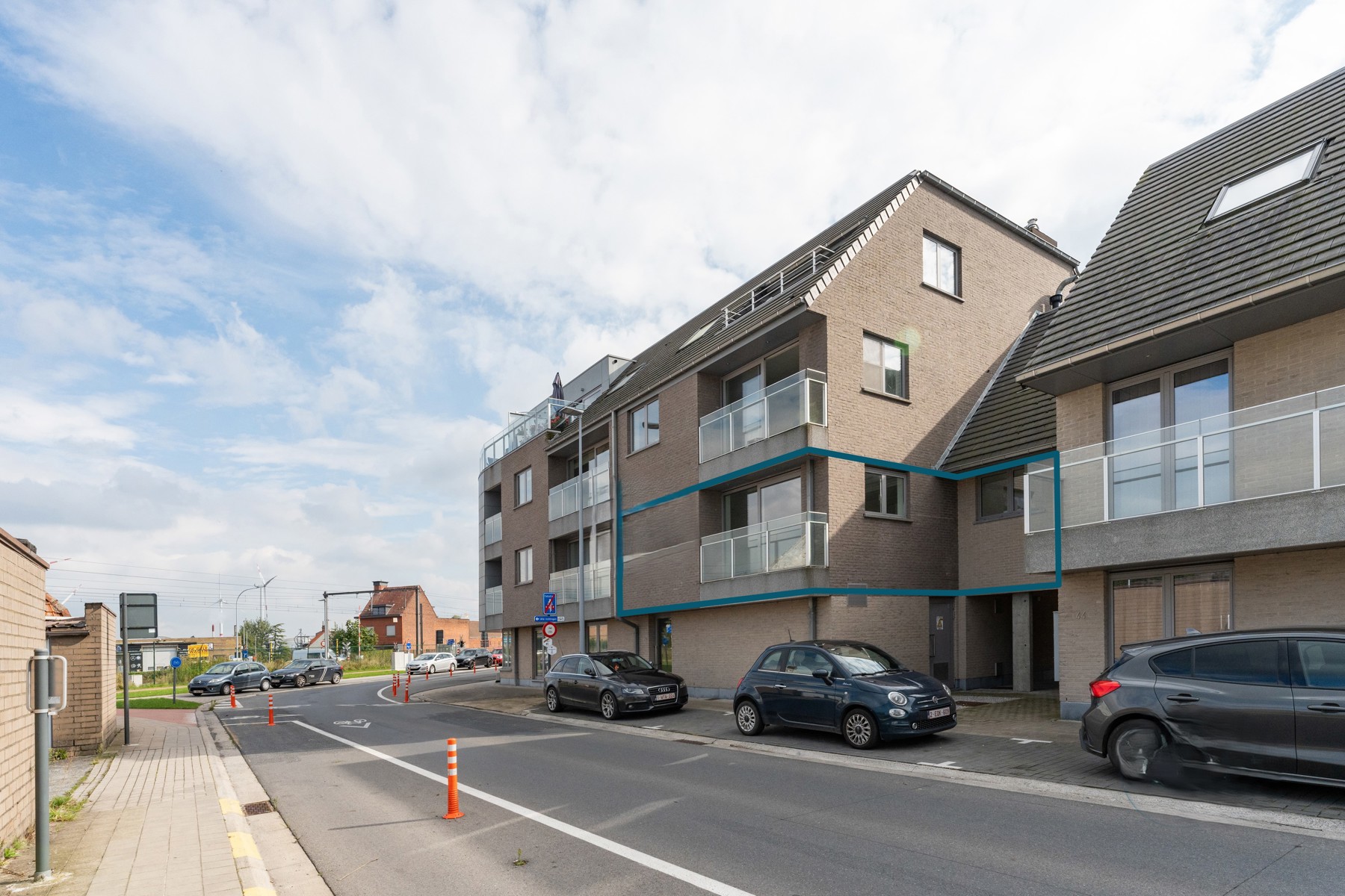 Nieuwbouwappartement met 2 slaapkamers centrum Rumbeke - foto 1
