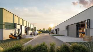 Nieuwbouw KMO-unit te koop met een oppervlakte van <strong>213 m² met glaspartij en 2 privatieve parkeerplaatsen met fenomale glaspartij aan de voorkant met apart toegang vanaf de straat.</strong><br />De lood maakt deel uit van “LUNA”, een gloednieuw KMO-project bestaande uit 13 diverse multifunctionele units vanaf 204 m² tot 213 m² (samenvoegbaar tot grotere oppervlaktes). Deze ontwikkeling ligt nabij de E403/A17-snelweg, die Kortrijk met Brugge verbindt  – een absolute toplocatie voor ondernemers die belang hechten aan bereikbaarheid in een bedrijvige regio.<br /><br />De casco magazijnruimtes (brandklasse C) zijn opgebouwd uit een duurzame staalstructuur met geïsoleerde beton- en/of sandwichpanelen met afwerkingspaneel. Ze beschikken over een vrije hoogte van 6 meter, wat zorgt voor een optimaal gebruik van de ruimte. Elke unit is standaard uitgerust met een automatische sectionale poort (4 m B x 4,5 m H), een lichtstraat met geïntegreerde RWA-koepel en een slijtvaste polybetonvloer (1T/m²).<br /><br />Aanwezigheid van gedeelde regenwaterputten, fietsenstallingen, een hoogspanningscabine en duidelijke signalisatie. De loodsen zijn ideaal voor uiteenlopende doeleinden zoals atelier, opslag en distributie.<br />Per unit zijn minstens twee privatieve parkeerplaatsen voorzien.<br /><br />Voorziene oplevering Q4-2026.<br />Grijp nu je kans en investeer in een toekomstgerichte werkomgeving op een toplocatie!<br /><br />Contacteer PANORAMA B2B voor bijkomende (technische) inlichtingen, plannen of een vrijblijvend plaatsbezoek 056 222 256.