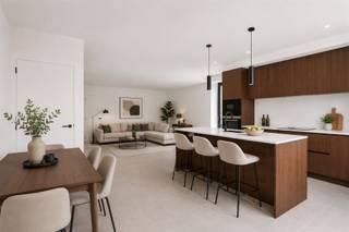 <p>2 kwalitatieve luxueuze ENERGIENEUTRALE moderne nieuwbouwwoningen (21% btw). E-PEIL 0, TOPAFGEWERKT! INDELING: inkom met apart toilet, lichtrijke leefruimte (mooi parket), open geïnstalleerde keuken met EILAND (Siemenstoestellen en werkblad in composiet), handige berging. Aangelegd TERRAS en OPRIT en omheinde TUIN. Op het verdiep bevinden zich de overloop, moderne badkamer (inloopdouche, bad, dubbele lavabo), apart toilet, en 3 grote slaapkamers. TROEVEN: geothermische warmtepomp: vloerverwarming/vloerkoeling, zonnepanelen, 20.000 liter regenwater, massieve houtbouw, parket, reeds geschilderd, TOPAFGEWERKT!</p>