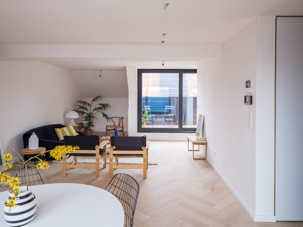 Prachtig duplex appartement met 3 slaapkamers en 2 terrassen in een voormalige herenwoning, nabij het historisch centrum van Gent. - photo 5