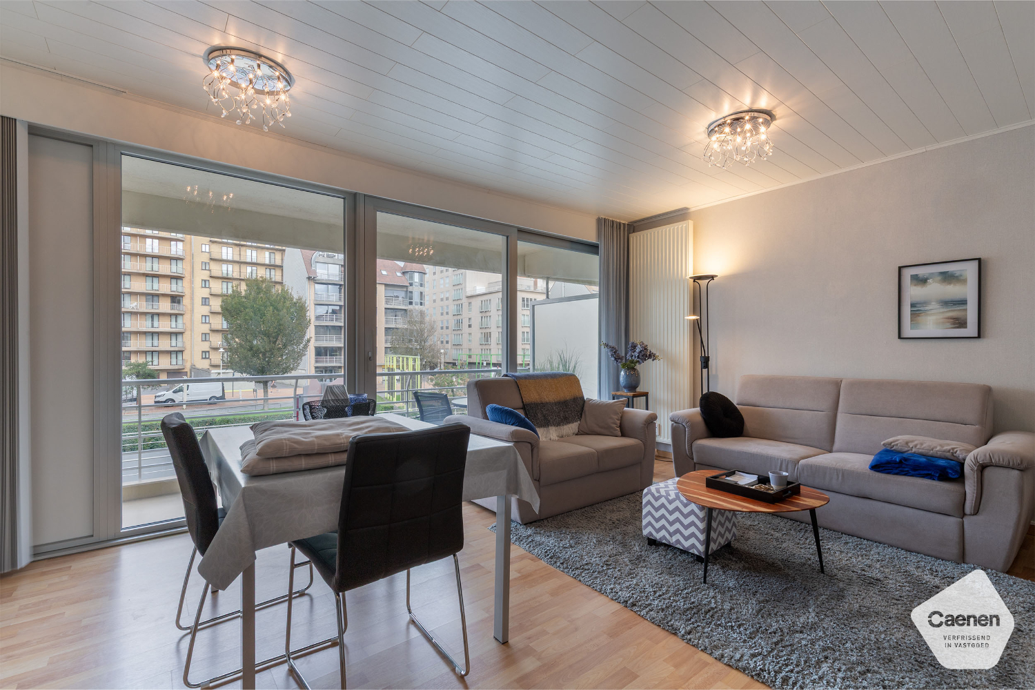 Super verzorgd appartement met 1 binnenslaapkamer en open zicht - foto 1