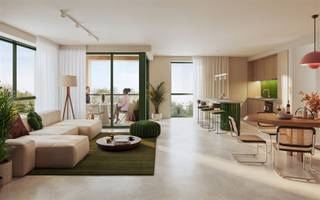 <p><span>In het nieuw aangelegde Park Oude God verrijst een bijzonder woonconcept: een kleinschalig gebouw met zes ruime, energiezuinige appartementen, ontworpen voor wie comfortabel en duurzaam wil wonen op een uitzonderlijke locatie.</span></p><p><span> </span></p><p><span>De laagbouw in houtskelet combineert een moderne look met het gebruik van circulaire materialen, waardoor het gebouw zich perfect in het park integreert. Grote glaspartijen brengen licht en natuur centraal in de leefruimtes.</span></p><p><span>De appartementen beschikken over 2 of 3 slaapkamers en variëren tussen 99 m² en 131 m². Ze worden afgewerkt met aandacht voor detail en genieten van een uitstekende energieprestatie (A-label).</span></p><p><span>In het lastenboek worden volwaardige budgetten voorzien, zodat u uw appartement naar eigen smaak kan inrichten.</span></p><p><span> </span></p><p><span>Ondergronds bevinden zich autostaanplaatsen (met mogelijkheid tot laadpunt) en private bergingen.</span></p><p><span>Hoewel het project zich aan het park bevindt, ligt het centrum van Mortsel op wandelafstand. Winkels, scholen, horeca en openbaar vervoer bevinden zich vlakbij.</span></p><p><span> </span></p><p><span>Pluspunten op een rij</span></p><p><span>- Kleinschalig project van 6 appartementen in het park</span></p><p><span>- Bijzondere aandacht voor duurzame technieken en materialen</span></p><p><span>- Mooie oppervlaktes</span></p><p><span>- Ieder appartement heeft een ondergrondse parking en berging ter beschikking</span></p><p><span>- In het centrum van Mortsel, maar toch in het groen gelegen</span></p><p><span>Benieuwd om alle verdere details te ontdekken?</span></p><p><span>Maak nu een vrijblijvende afspraak met een van onze nieuwbouwexperts via info@habicom.be of bel 03-449.42.41. </span></p><p><span> </span></p><p><span> </span></p><p><span> </span></p>