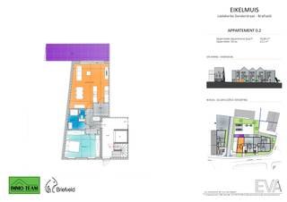 Appartement 0.2 bevindt zich op het <strong>gelijkvloers </strong>van het 4-gevel gebouw. Dit appartement beschikt over een inkomhal met toilet, <strong>1 slaapkamer</strong>, badkamer, een ruime leefruimte met open keuken en aangrenzende berging. De leefruimte geeft uit op een <strong>zeer ruim terras</strong>. <br /><br />Alle info op kantoor. Contacteer ons via <strong>info@immoteam.be</strong> of <strong>0478/059 069</strong>