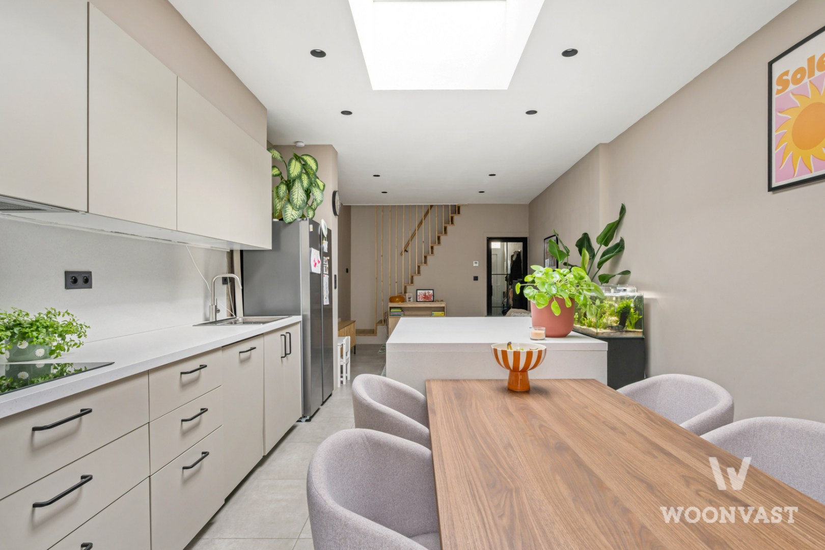 Instapklare woning met 3 slaapkamers, gerenoveerd in 2023 en EPC B in centrum Lokeren. - foto 5