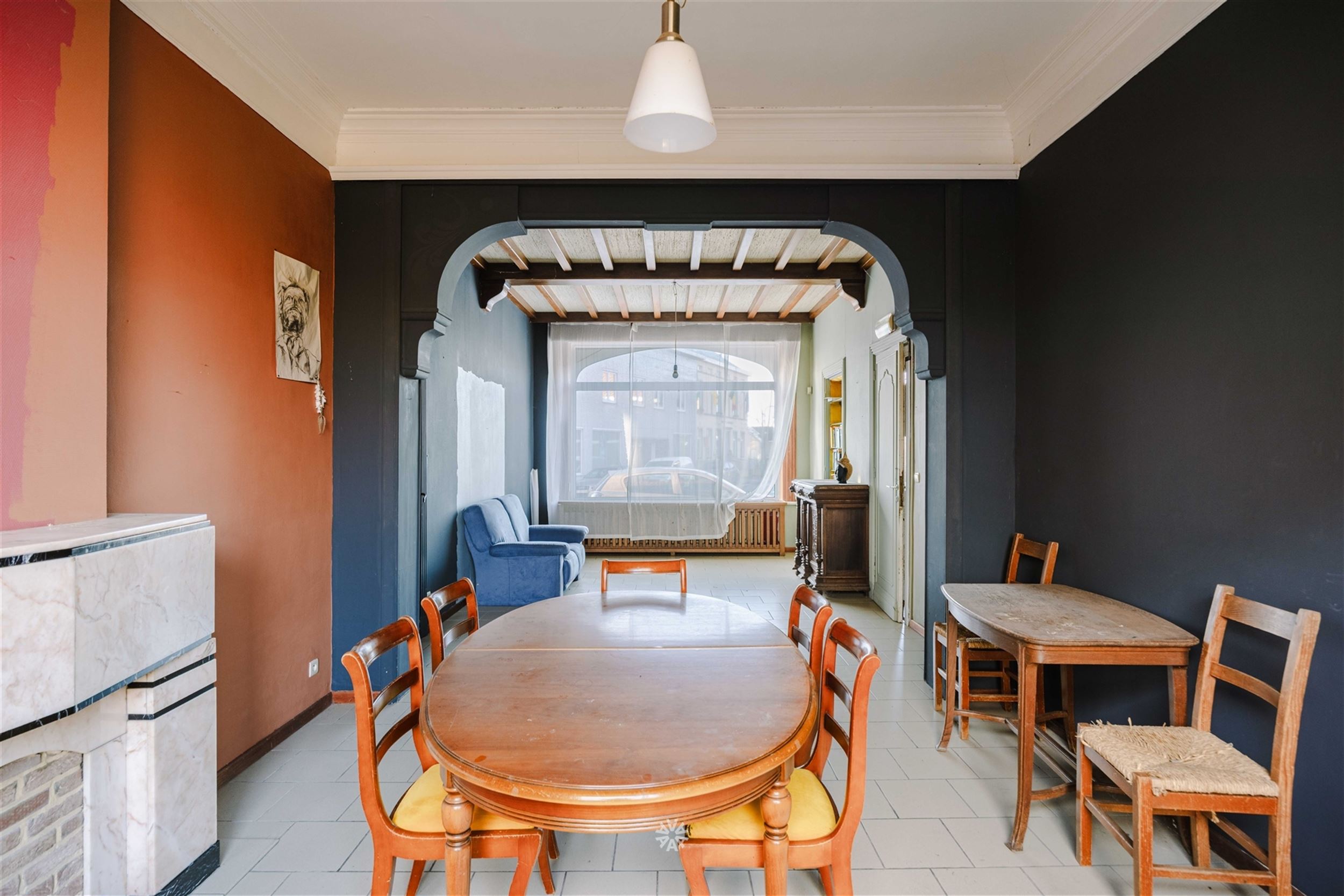 Dubbele woning met enorm renovatie- en investeringspotentieel - foto 4