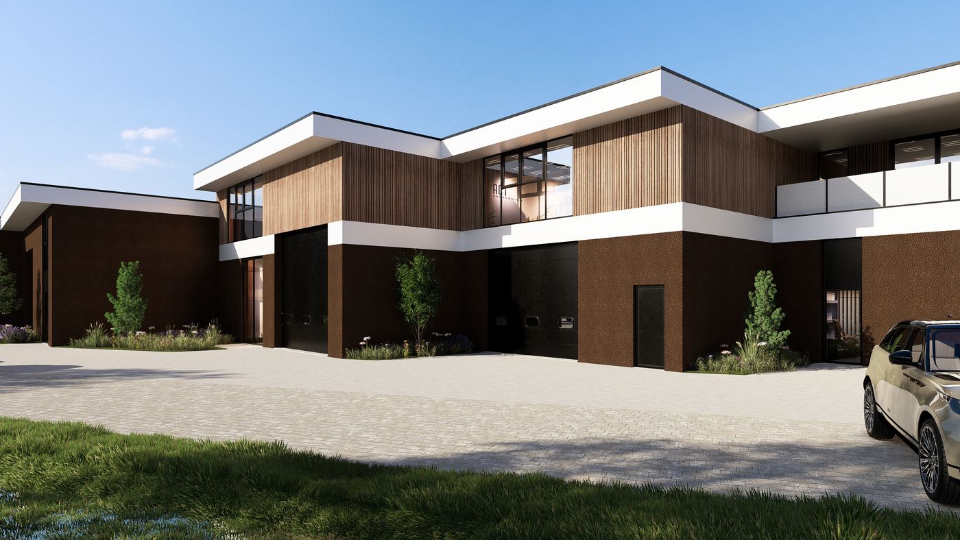 Duurzaam en architecturaal nieuwbouw KMO-unit van 229 m² te Evergem - foto 5