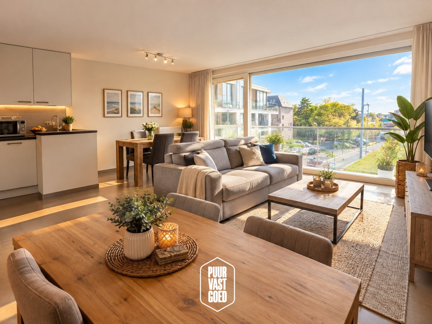 Recent appartement aan station met leuk zicht op plein - foto 4
